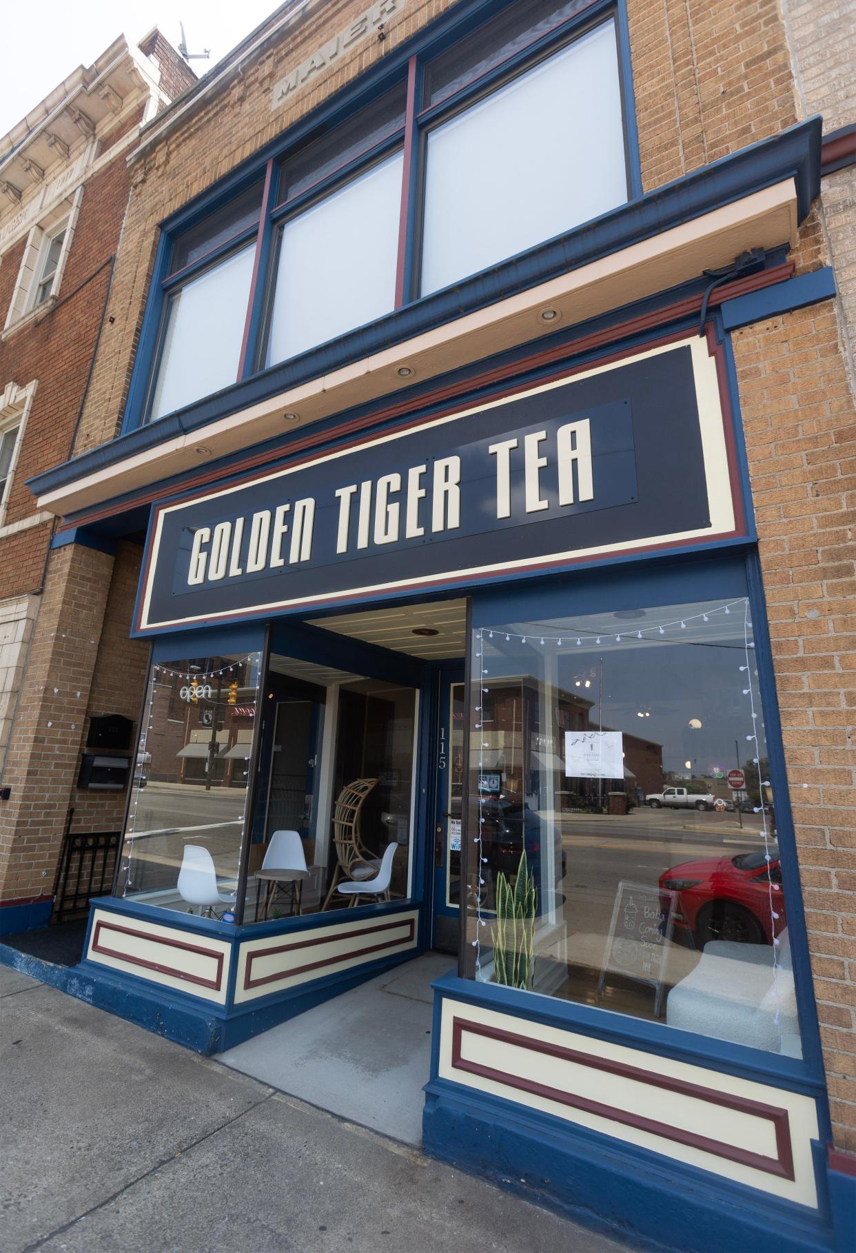 Golden Tiger Tea shop is located at 115 Lincoln Way W in downtown Massillon.