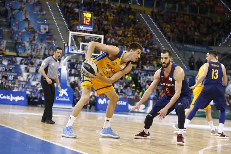 Brussino volverá a utilizar la camiseta del Gran Canaria