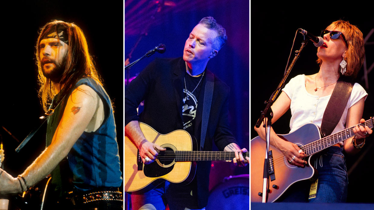  Steve Earle, Jason Isbell and Lucinda Williams. 