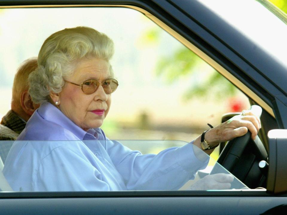 queen elizabeth civilian driving