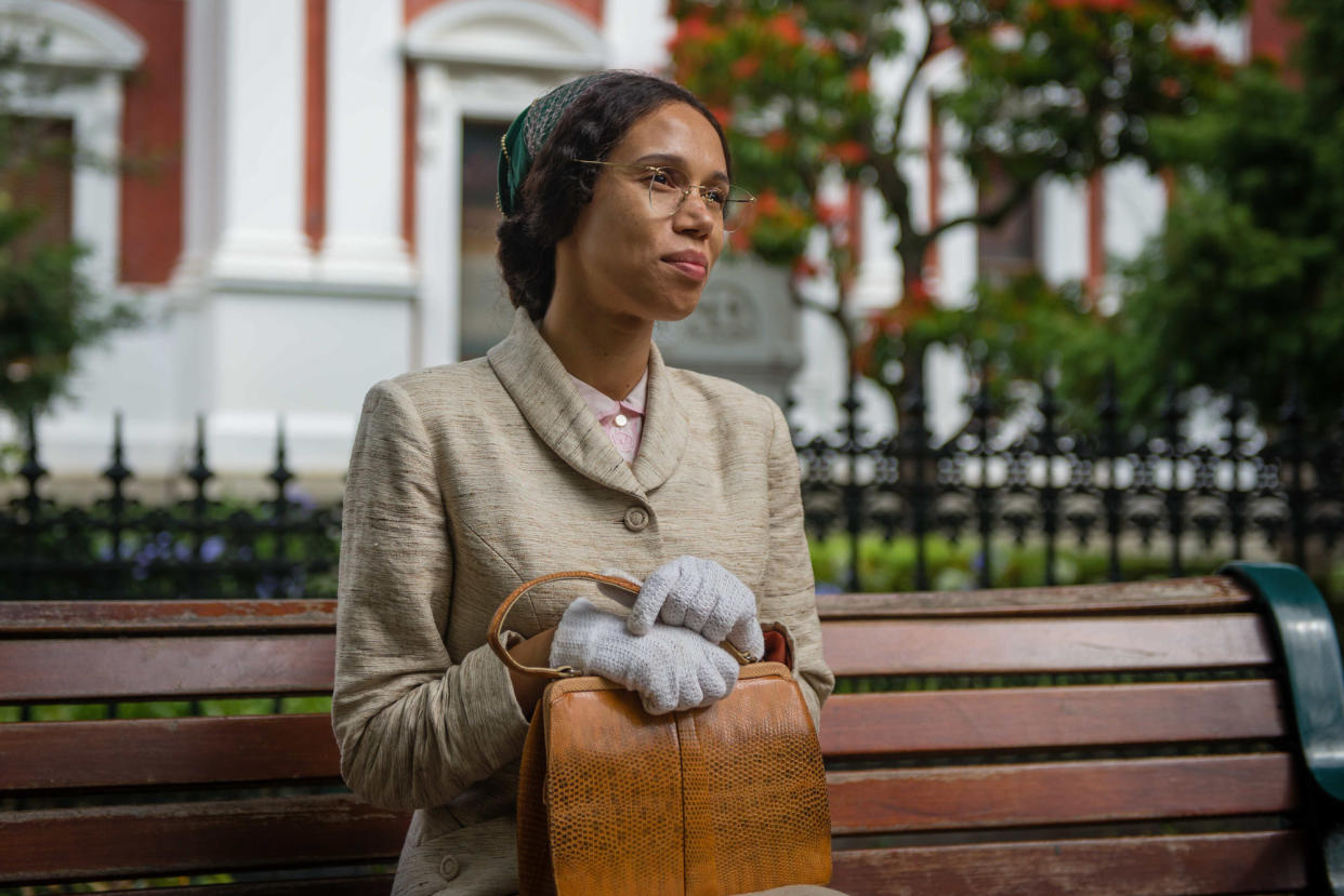 Vinette Robinson as Rosa Parks in Doctor Who: Rosa (BBC)