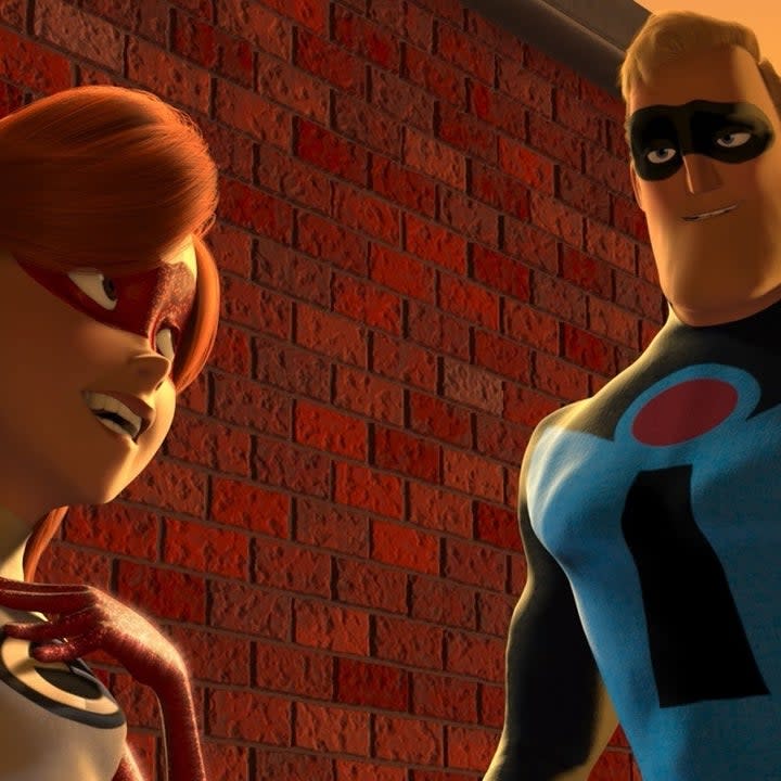 Elastigirl and Mr. Incredible