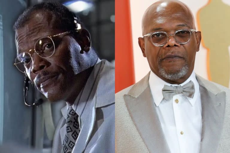 Así lucía Samuel Jackson en Jurassic Park y en la actualidad (Captura: Jurassic Park)