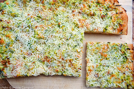 Zucchini Pizza