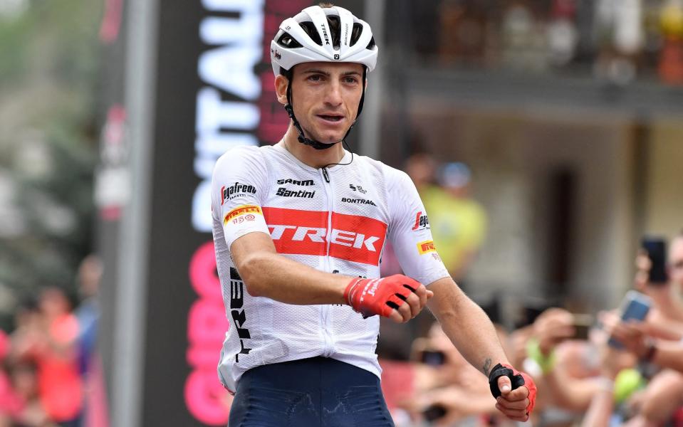 Giulio Ciccone escapes to seal Alpine stage win at Giro d'Italia as Richard Carapaz retains lead - REUTERS