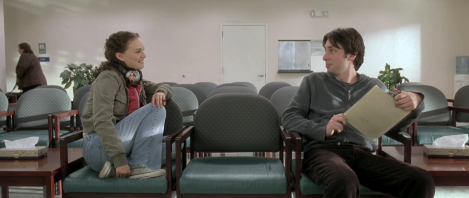 Natalie Portman and Zach Braff in "Garden State"