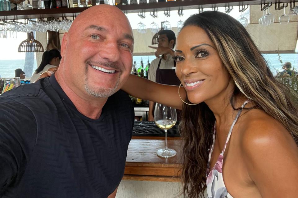 Jay Glazer and his new fiancee Rosie Tenison. Credit: Courtesy of Jay glazer.