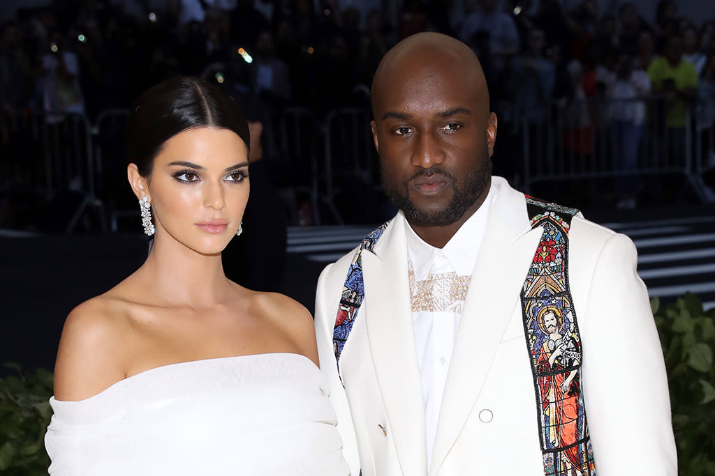 Virgil Abloh Wears Off-White Air Jordan 1 'UNC' to Met Gala