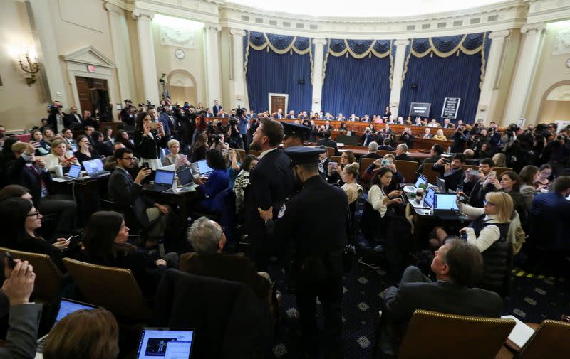 House Judiciary Committee holds evidenciary hearing on Trump impeachment inquiry on Capitol Hill in Washington