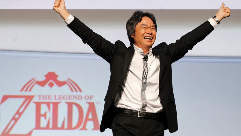 Shigeru Miyamoto, Senior Managing Director Nintendo Co., Ltd., in Los Angeles June 7, 2011. - Mario Anzuoni/Reuters