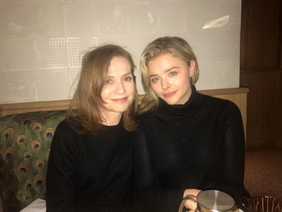 The actress shared snapshots from her Parisian Fashion Week adventures, including selfies with some fellow celebs.