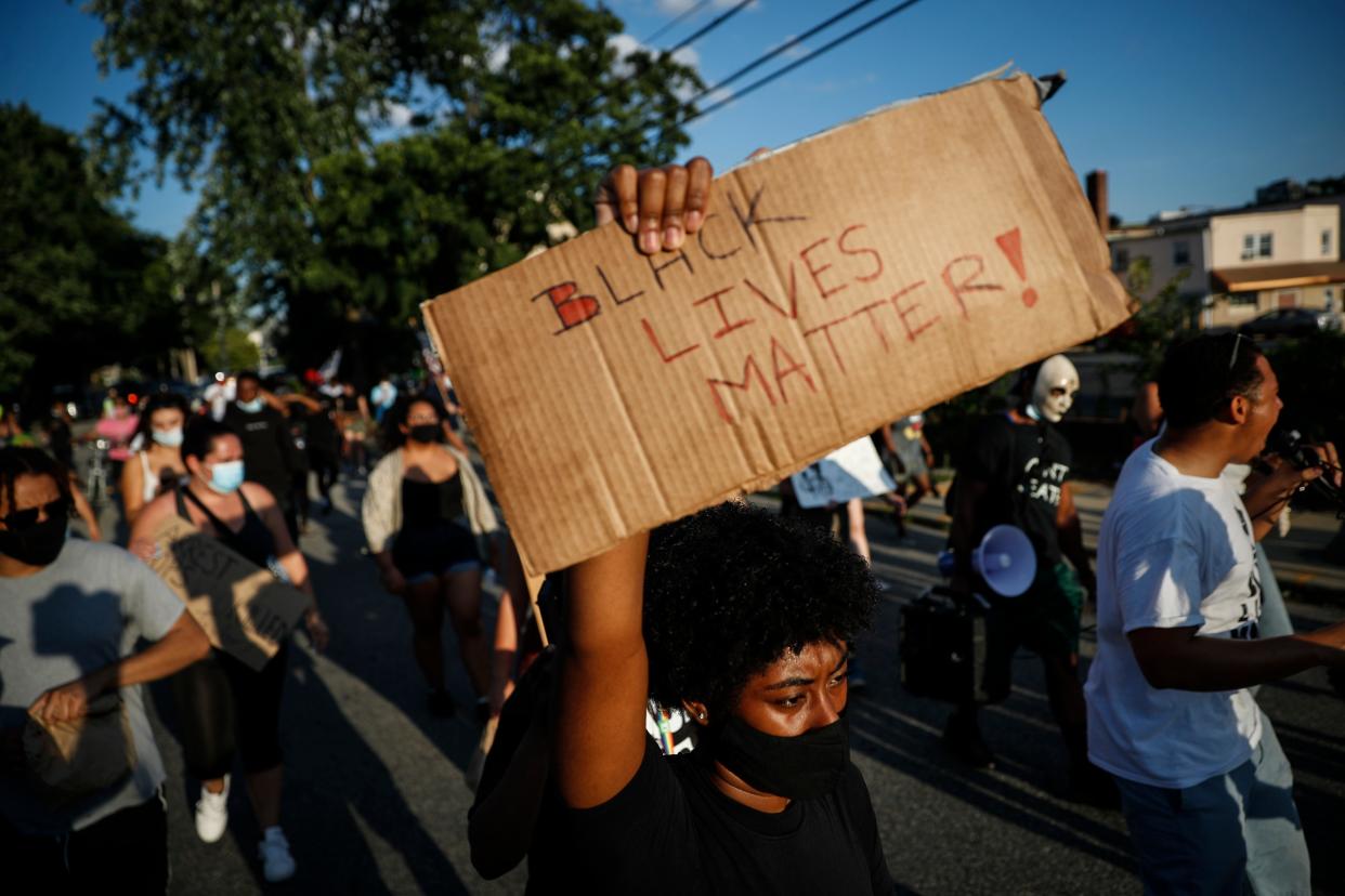 Black lives matter protest