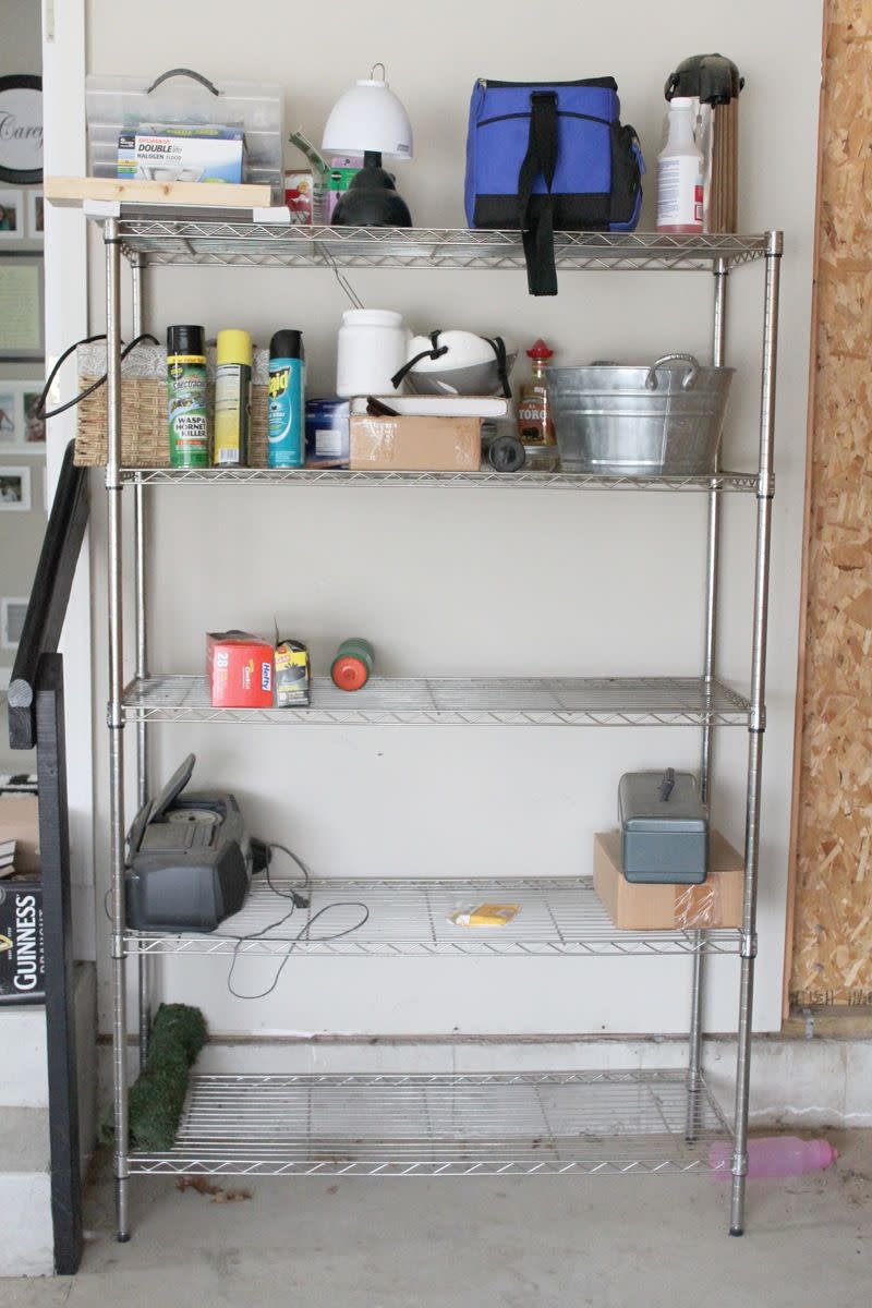 Before: A Gross Garage Unit