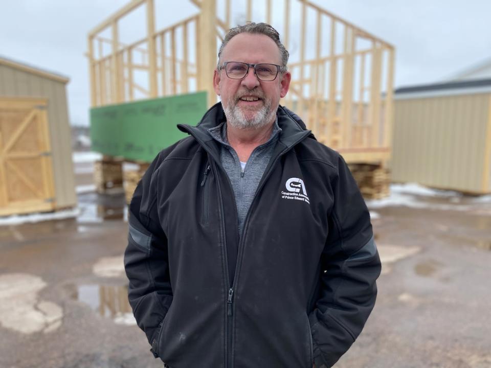 Sam Sanderson of the Construction Association of P.E.I. says he's hearing from his counterparts across the country who are interested in the tiny homes project.