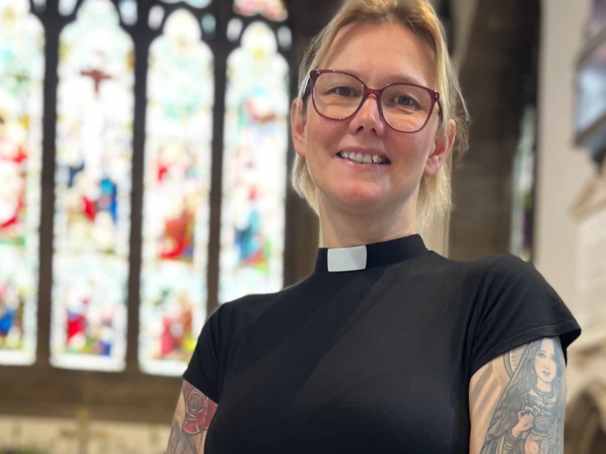 Reverend Wendy Dalrymple received a backlash from online trolls (Canterbury Cathedral)