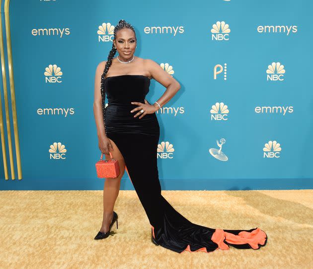Sheryl Lee Ralph at the 74th Primetime Emmy Awards on Sept. 12, styled by Roberto Johnson and Ivy Coco Maurice, wearing Brandon Blackwood. Ralph won the supporting actress award for her role as Barbara Howard in 