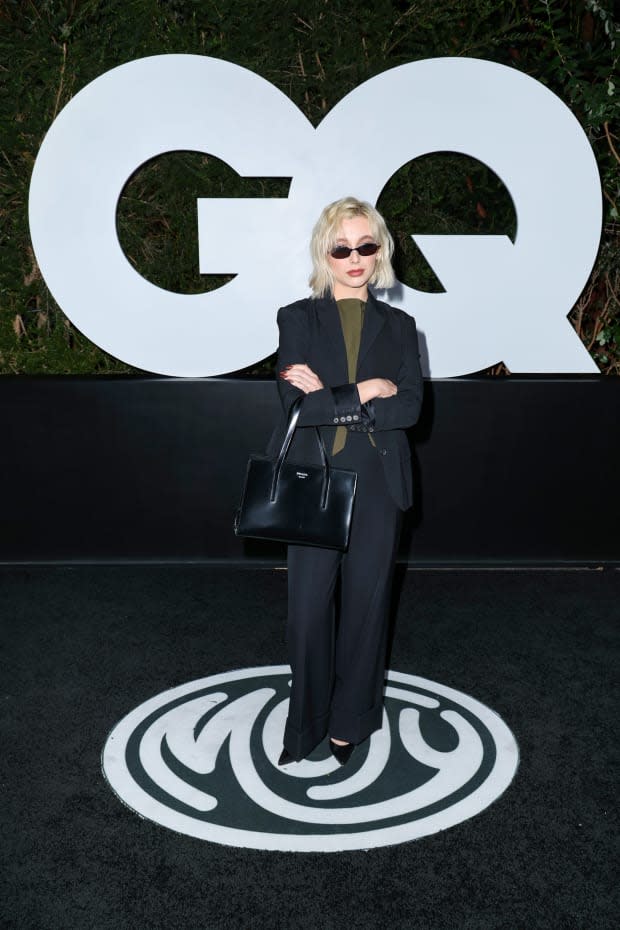 Emma Chamberlain in Prada at the 2022 GQ Men of the Year<p>Photo: Phillip Faraone/Getty Images for GQ</p>