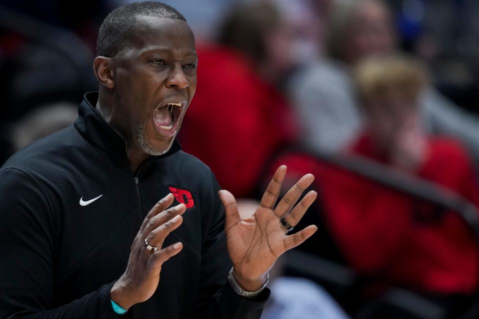 Dayton coach Anthony Grant's No. 16 Flyers are 21-4 and tied for first place in the Atlantic 10.