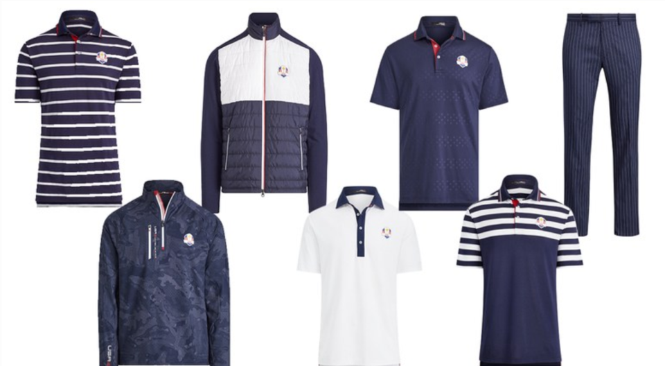 Team USA’s uniforms. (via Ralph Lauren)