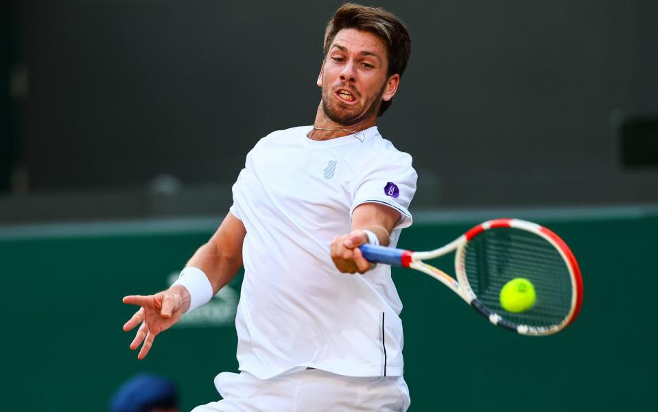 Cameron Norrie in action - GETTY IMAGES