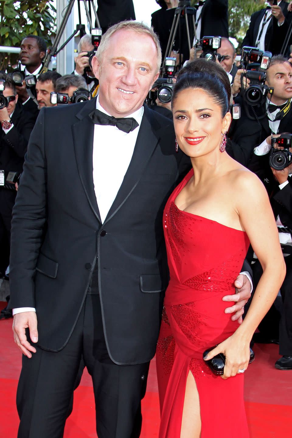 François-Henri Pinault and Salma Hayek