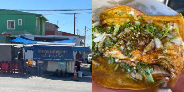 Tacos de Birria El Paisa” en Tijuana no pasan la prueba de la tortilla y  reciben