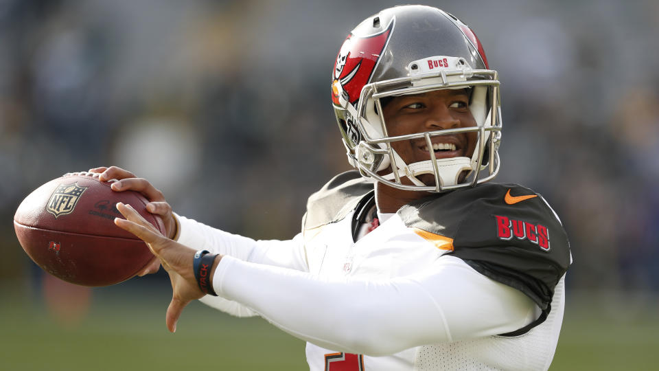 Tampa Bay Buccaneers quarterback Jameis Winston's season didn't go as planned. (AP)