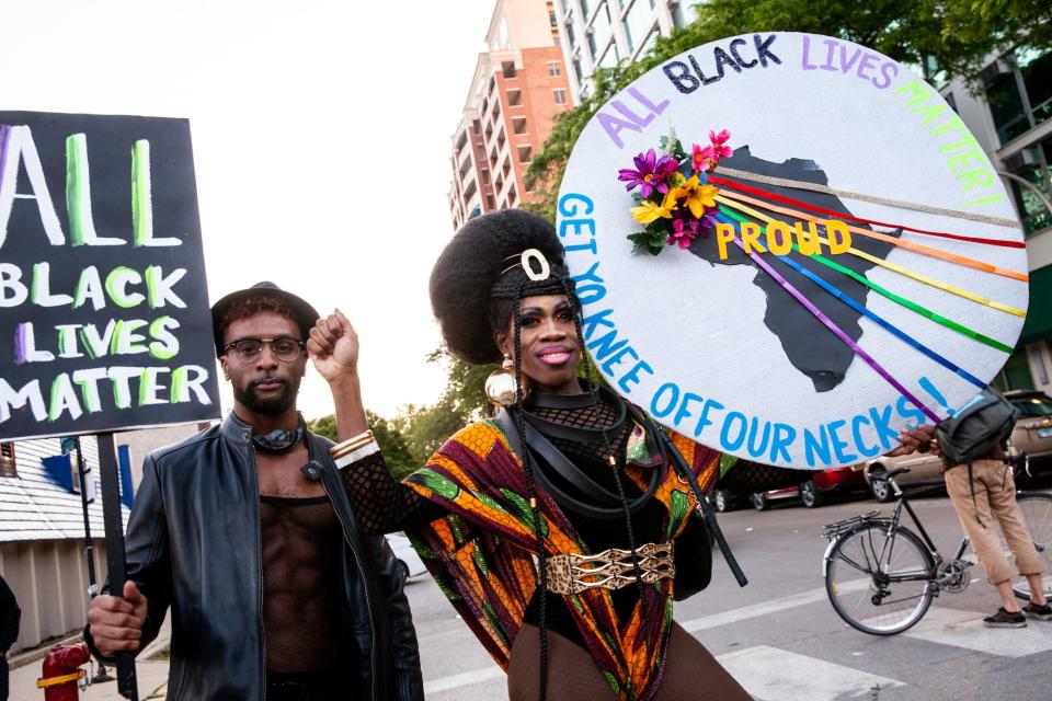 Chicago pride:BLM 