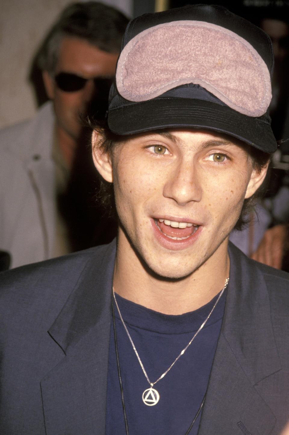 Brand Loyalty: Please Take in the Exquisite Beauty of Christian Slater's Baseball Cap Collection