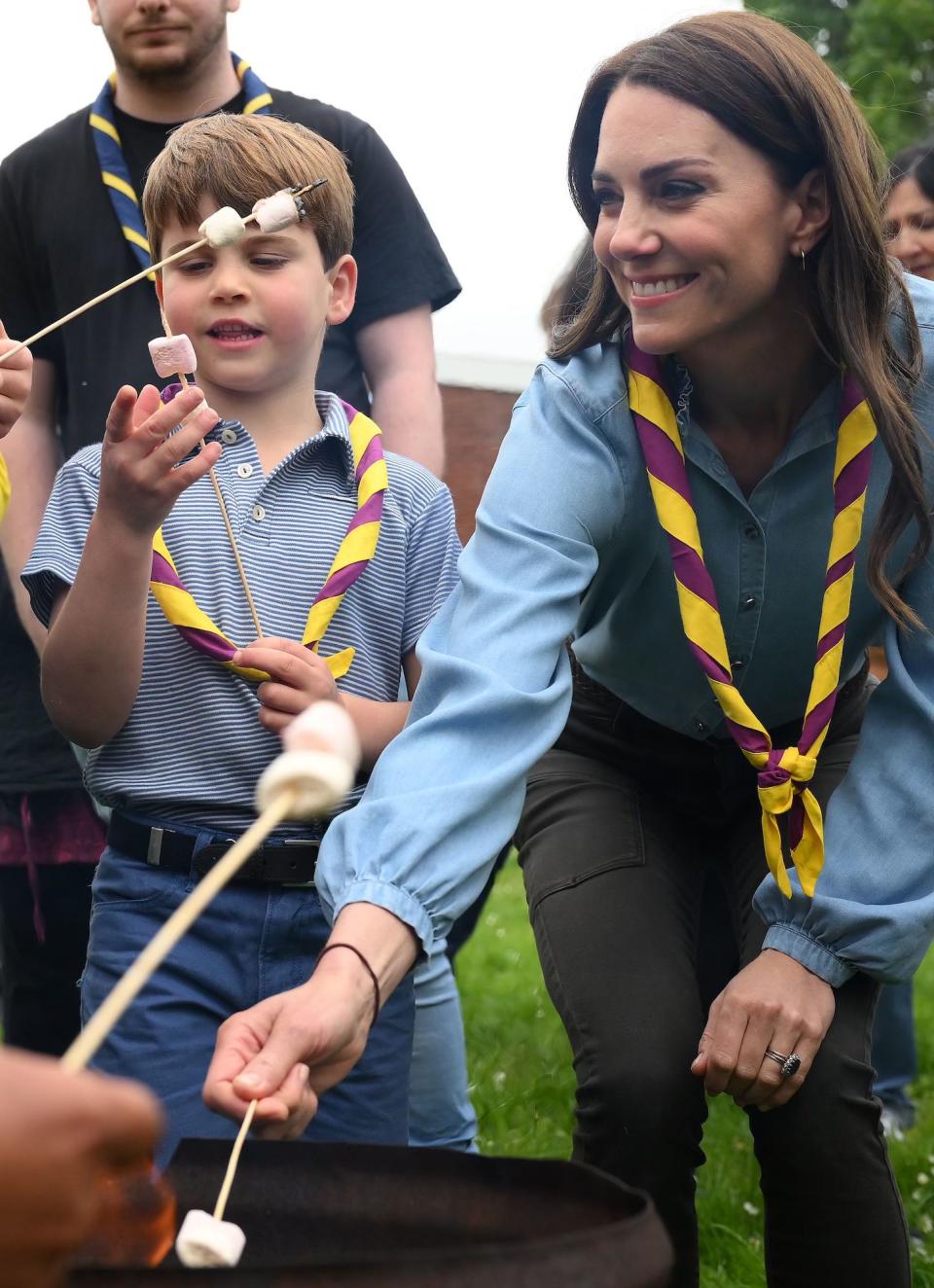 Prince Louis Has the Sweetest Reaction to Trying Smores During His 1st Royal Engagement