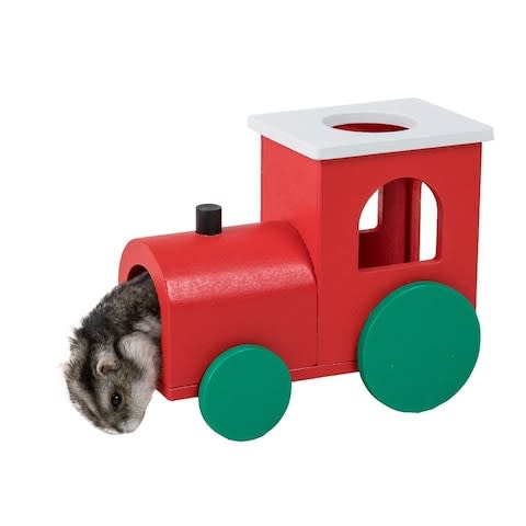 Wood Train Hamster Tunnel - Credit: Pets at Home