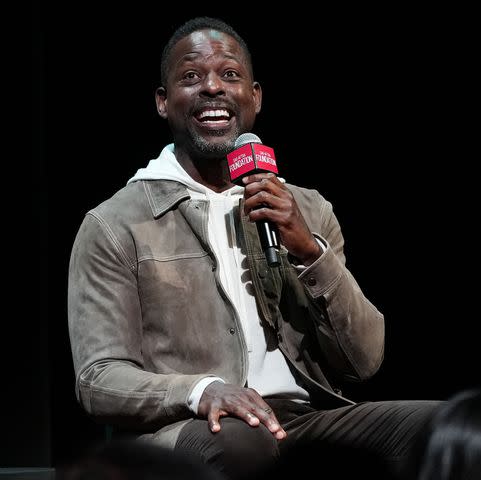 <p>John Nacion/Getty Images</p> Sterling K. Brown in New York City on Nov. 20, 2023