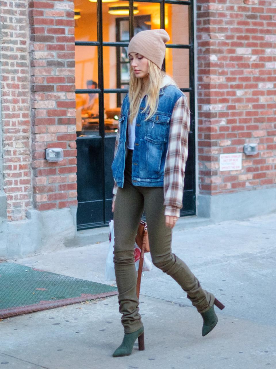 Flannel and denim go hand-in-hand.