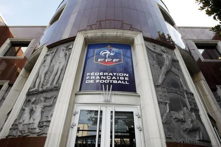 The French Football Federation (FFF) headquarters in Paris, France, is seen in this picture taken on July 3, 2008. REUTERS/Eric Gaillard/Files