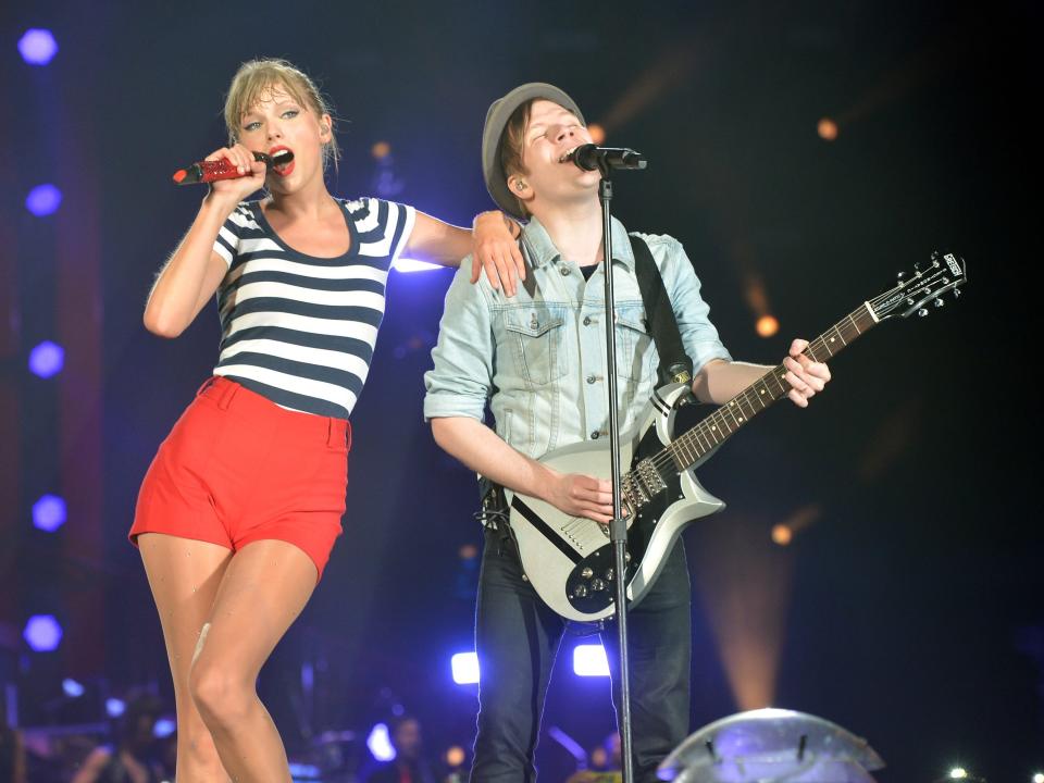 taylor swift patrick stump fall out boy