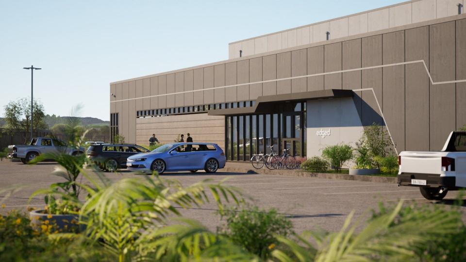 Edged Energy is building a data center in New Albany. Pictured is one of the company's centers elsewhere in the United States.