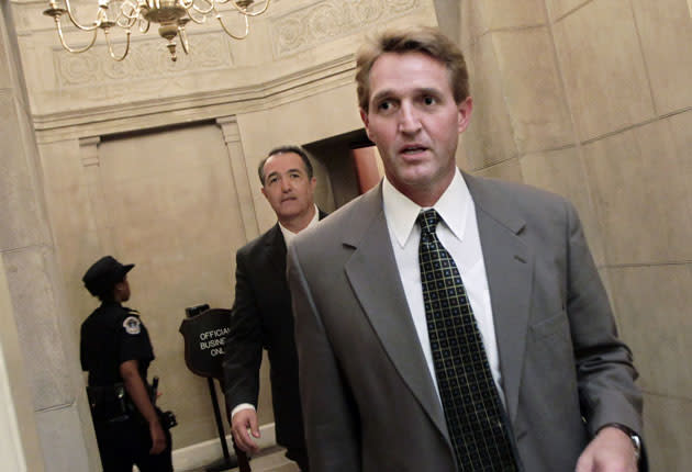 Flake's new book is called 'Conscience of a Conservative': AP