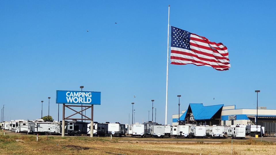 Camping World announced that its location near Interstate 40 in west Amarillo will permanently close Oct. 27.