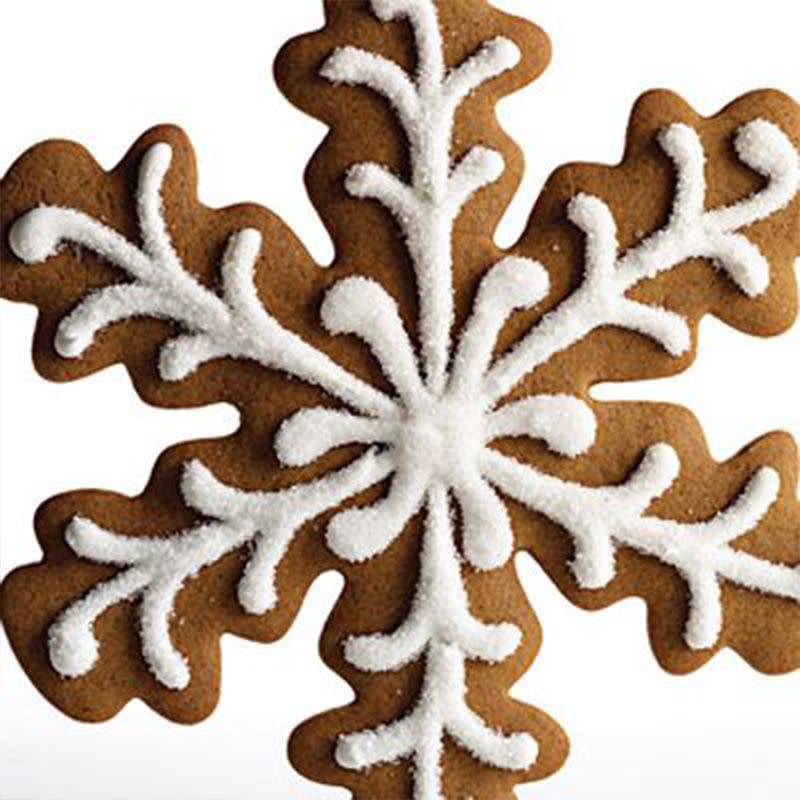 Gingerbread Snowflakse