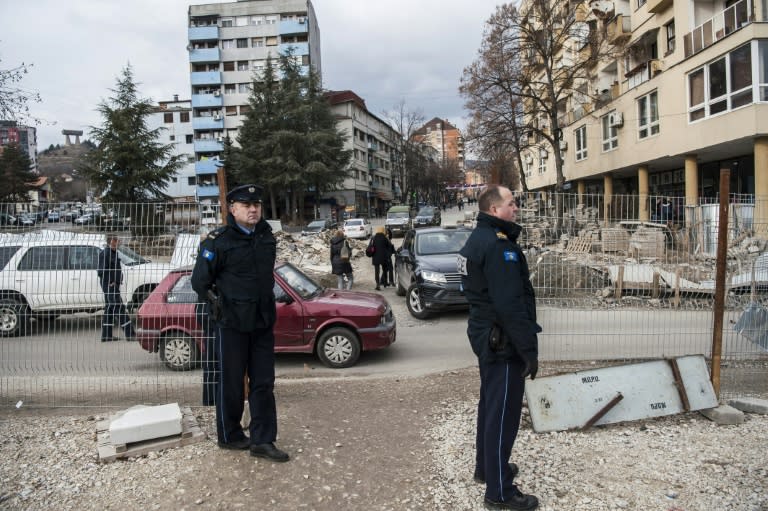 There is an impressive concentration of police officers in northern Mitrovica -- 120 per five square kilometres (1.9 square miles), but ethnic Albanian deputy police chief Besim Hoti insists the town "is no longer the wild west"