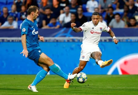 Champions League - Group G - Olympique Lyonnais v Zenit Saint Petersburg