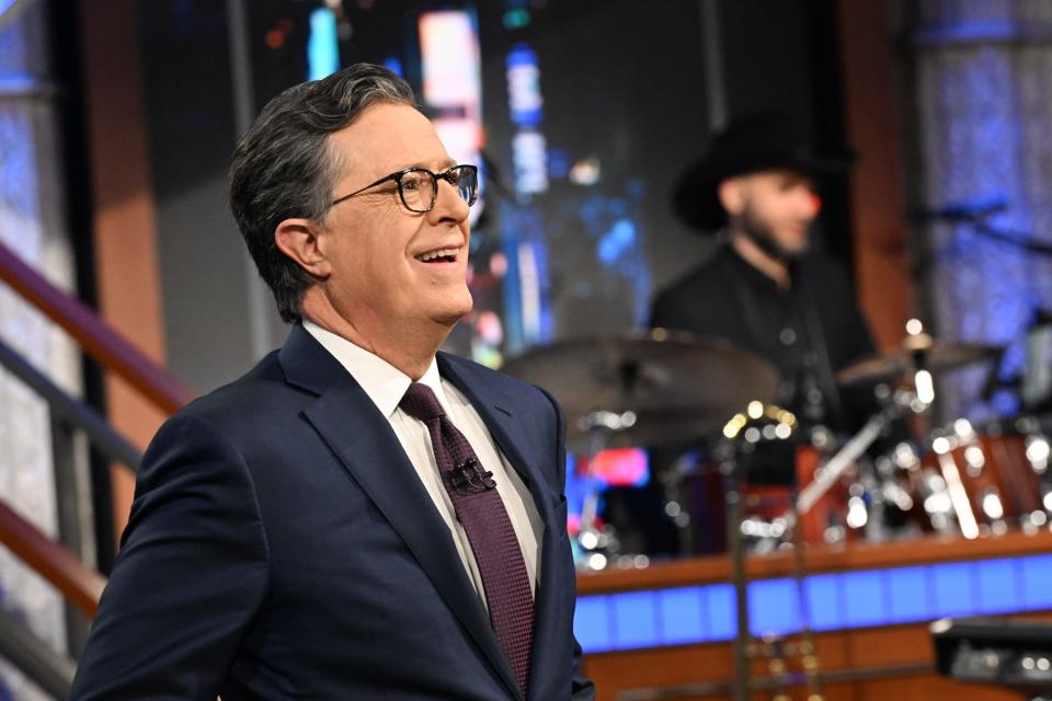 "The Late Show with Stephen Colbert" dove into the State of the Union address during the live show on March 7.