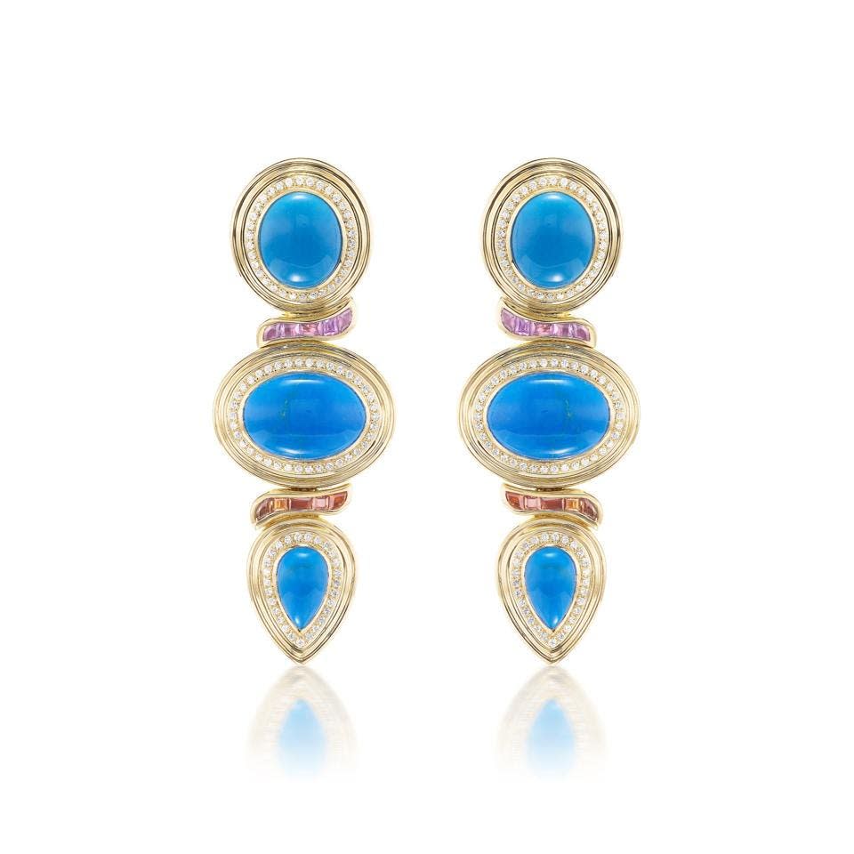 Pendientes colgantes Amalfi de Sorellina