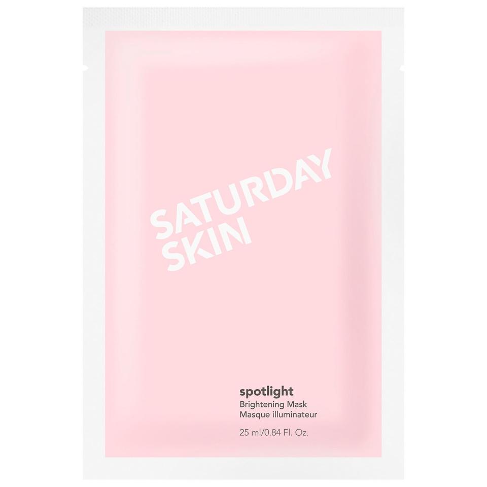 15) Saturday Skin Spotlight Brightening Mask