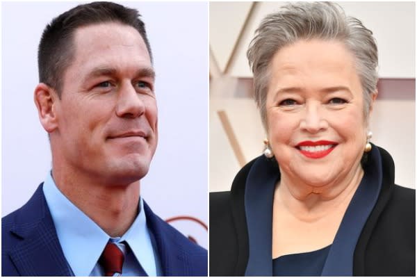 John Cena and Kathy Bates (Image source: Instagram)