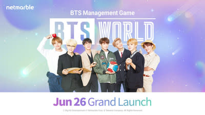 《BTS WORLD》今天在全球雙平台上市