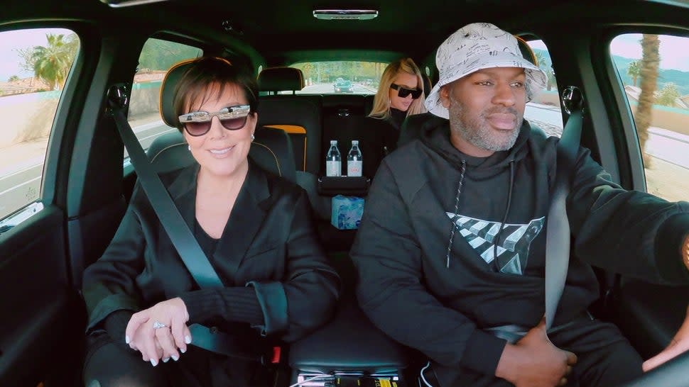 Kris Jenner and Corey Gamble