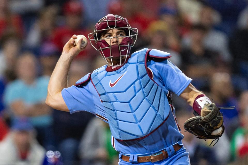 J.T. Realmuto joined the Phillies ahead of the 2019 season.