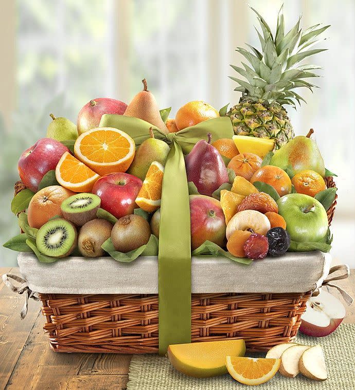 Premier Orchard Fruit Gift Basket - Deluxe