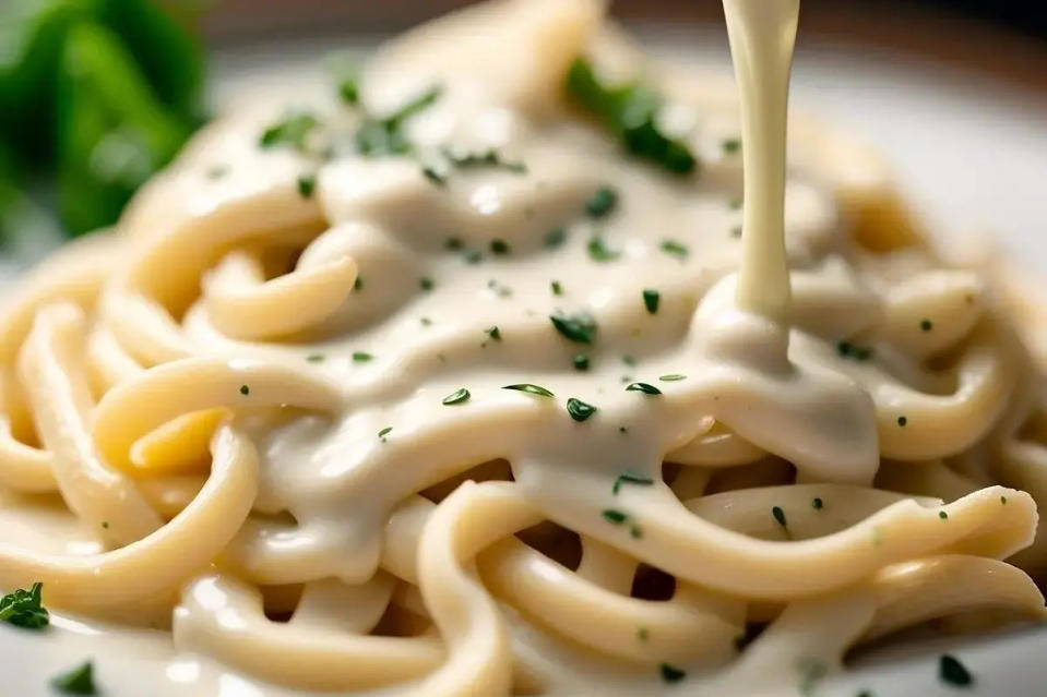 receta de Pasta Alfredo